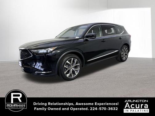 Majestic Black Pearl 2023 Acura MDX Technology Package