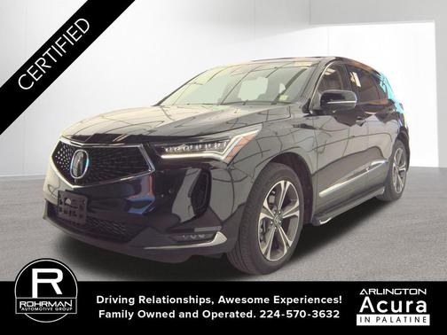 Majestic Black Pearl 2024 Acura RDX Advance Package
