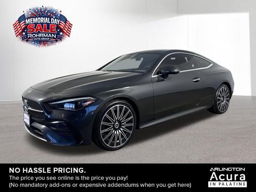 Graphite Gray Metallic 2025 Mercedes-Benz CLE 300 4MATIC Coupe