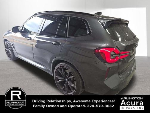 Dark Graphite Metallic 2024 BMW X3 M AWD
