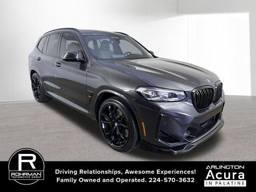Dark Graphite Metallic 2024 BMW X3 M AWD
