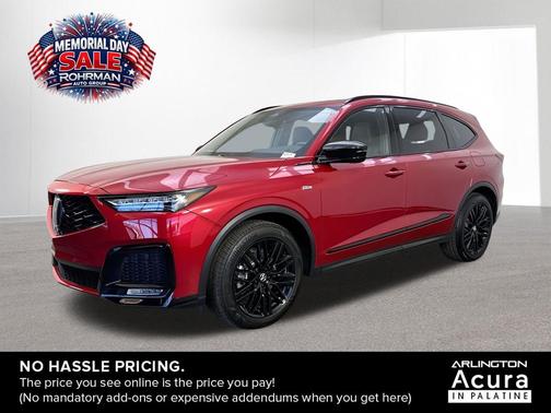 Performance Red Pearl 2026 Acura MDX A-SPEC Advance Package