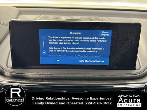 2026 Acura MDX Advance Package