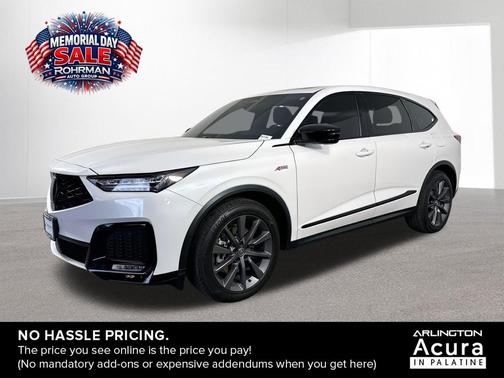 Platinum White Pearl 2025 Acura MDX A-SPEC