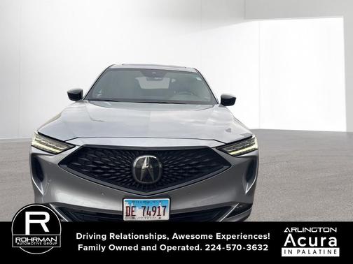 Lunar Silver Metallic 2022 Acura MDX A-Spec Package