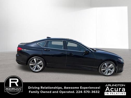 pewter gray metallic 2023 Acura TLX Advance