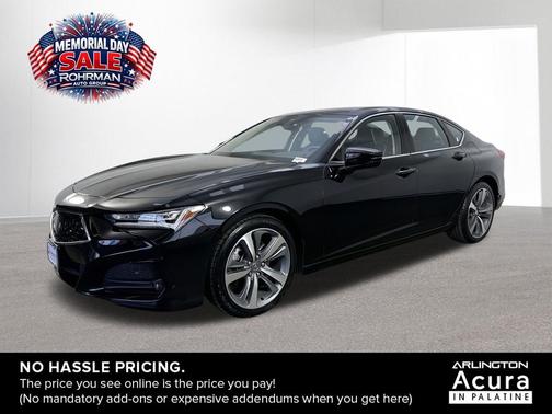 Majestic Black Pearl 2023 Acura TLX Advance