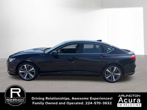 pewter gray metallic 2023 Acura TLX Advance