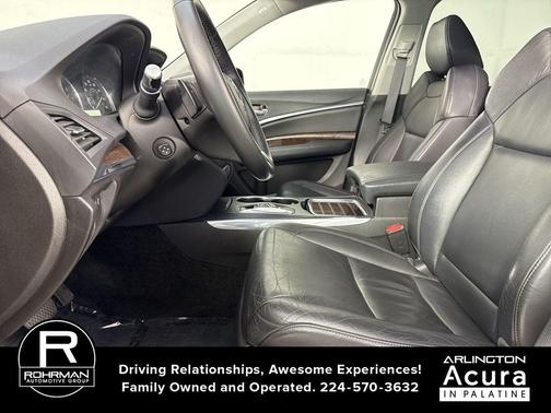 Crystal Black Pearl 2017 Acura MDX 3.5L