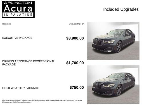 2020 BMW 750 i xDrive