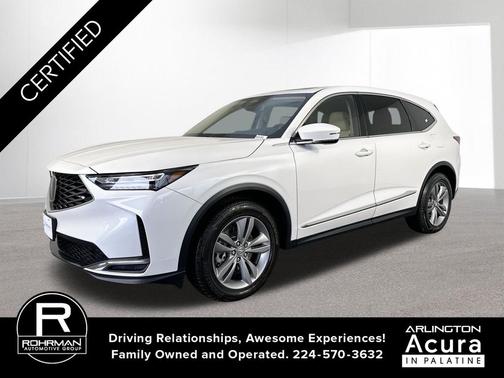 Platinum White Pearl 2026 Acura MDX Standard