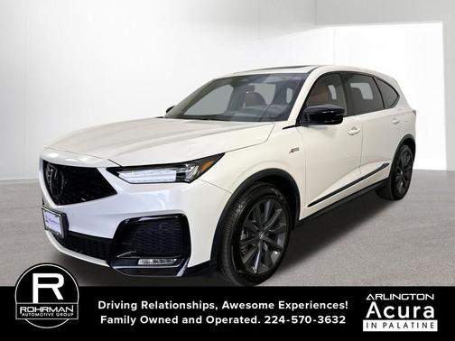 Platinum White Pearl 2026 Acura MDX A-SPEC
