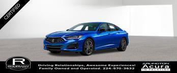 Apex Blue Pearl 2023 Acura TLX A-Spec