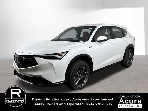 Platinum White Pearl 2025 Acura ADX A-Spec