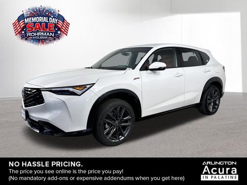 Platinum White Pearl 2025 Acura ADX A-Spec