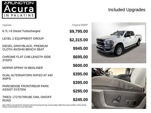 2023 RAM 2500 Big Horn Crew Cab 4x4 6'4' Box