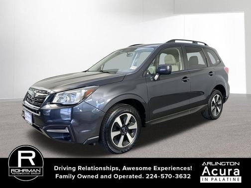 Dark Gray Metallic 2018 Subaru Forester 2.5i Premium