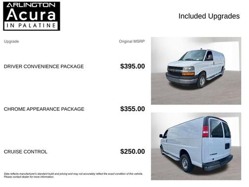 2023 Chevrolet Express 2500 RWD 2500 Regular Wheelbase WT