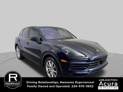 Biscay Blue Metallic 2019 Porsche Cayenne Cayenne