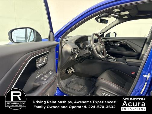 Adriatic Blue Sea Metallic 2025 Acura ADX A-Spec with Advance