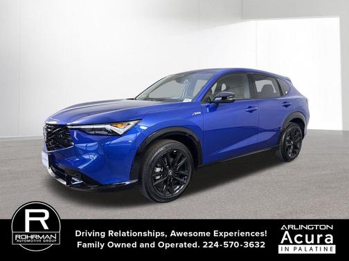 Adriatic Blue Sea Metallic 2025 Acura ADX A-Spec with Advance