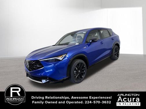 Adriatic Blue Sea Metallic 2025 Acura ADX A-Spec with Advance