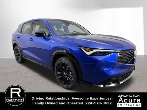 Adriatic Blue Sea Metallic 2025 Acura ADX A-Spec with Advance