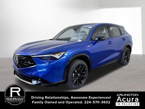Adriatic Blue Sea Metallic 2025 Acura ADX A-Spec with Advance