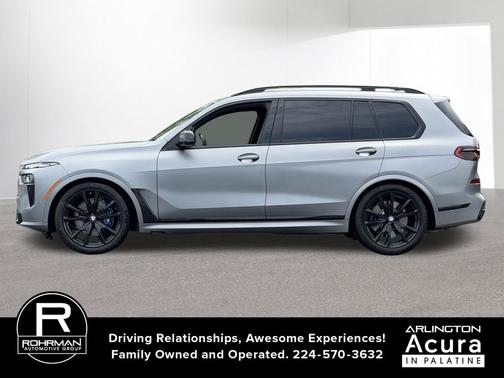 Gray Metallic 2024 BMW X7 M60i