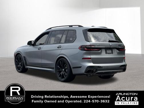 Gray Metallic 2024 BMW X7 M60i