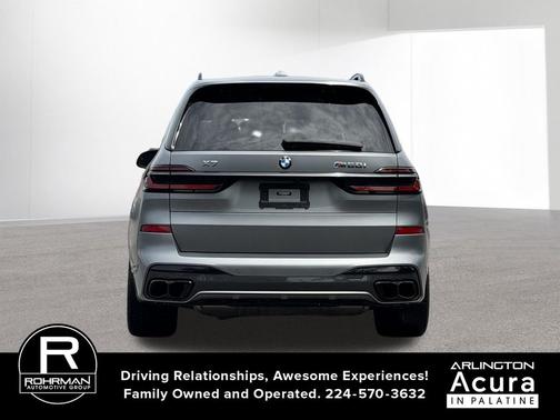 Gray Metallic 2024 BMW X7 M60i