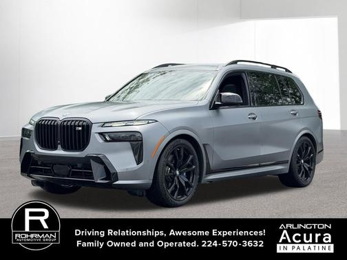 Gray Metallic 2024 BMW X7 M60i