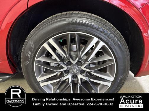 Performance Red Pearl 2025 Acura MDX Advance Package