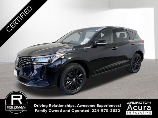 Majestic Black Pearl 2025 Acura RDX Base