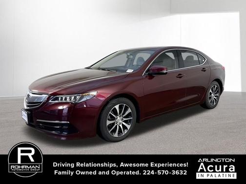 Basque Red Pearl II 2015 Acura TLX FWD