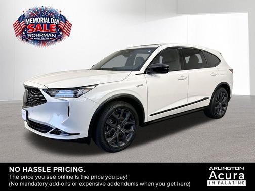 Platinum White Pearl 2023 Acura MDX A-SPEC