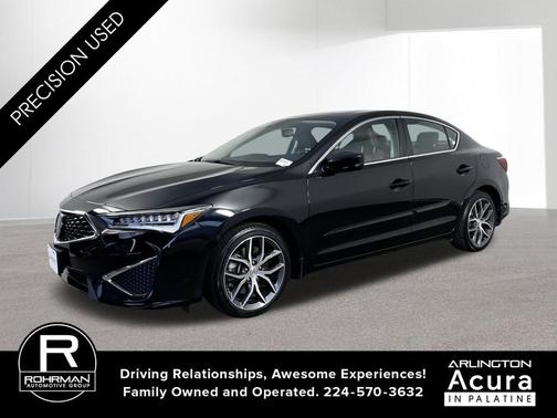 Majestic Black Pearl 2020 Acura ILX Premium Package
