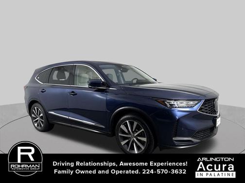 Canyon River Blue Metallic 2026 Acura MDX Technology Package