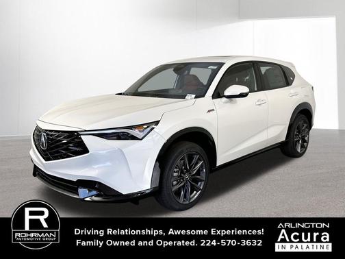 Platinum White Pearl 2025 Acura ADX A-Spec