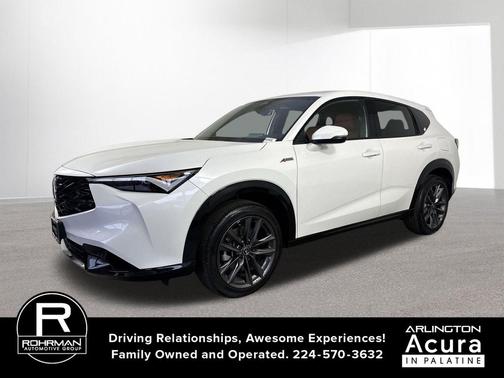 Platinum White Pearl 2025 Acura ADX A-Spec