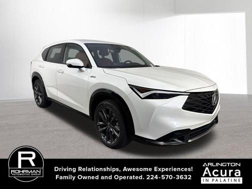 Platinum White Pearl 2025 Acura ADX A-Spec