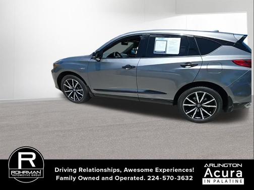 Liquid Carbon Metallic 2025 Acura RDX A-Spec Advance Package