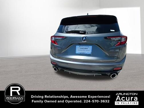 Liquid Carbon Metallic 2025 Acura RDX A-Spec Advance Package