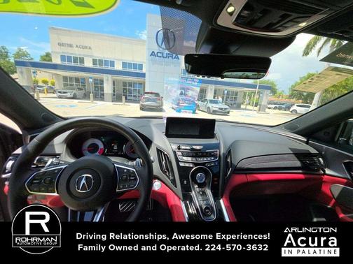 Liquid Carbon Metallic 2025 Acura RDX A-Spec Advance Package