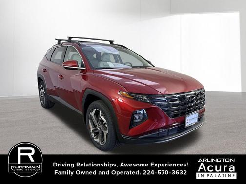 Ultimate Red 2024 Hyundai TUCSON Limited