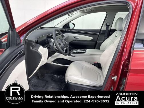 Ultimate Red 2024 Hyundai TUCSON Limited