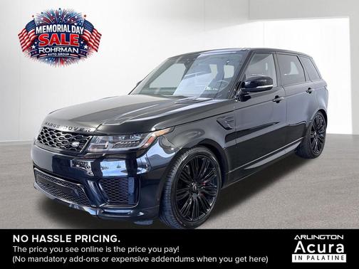 Santorini Black Metallic 2021 Land Rover Range Rover Sport HSE Dynamic