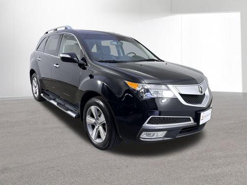 Crystal Black Pearl 2011 Acura MDX 3.7L Technology