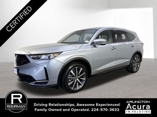 Solar Silver Metallic 2026 Acura MDX Technology Package