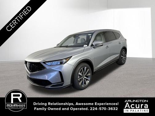 Solar Silver Metallic 2026 Acura MDX Technology Package